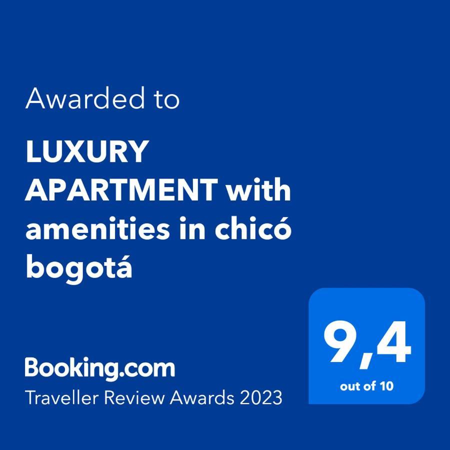 Luxury Apartment With Amenities In Chico Bogotá Exterior foto